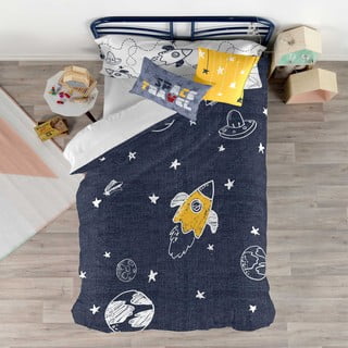 Set navlaka za pokrivač i jastuke s printom Baleno Starspace, 140 x 200 cm