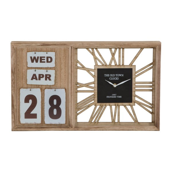 Stolni sat s Mauro Ferretti Travel Day kalendarom, 50 x 30 cm