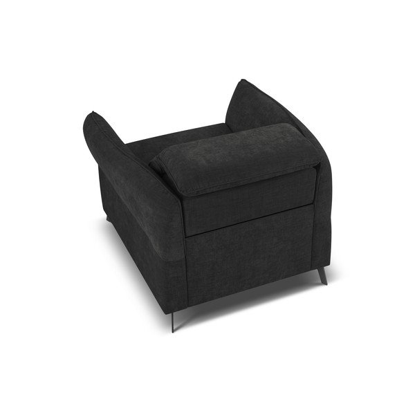 Crna fotelja Hubble – Windsor & Co Sofas-image-4