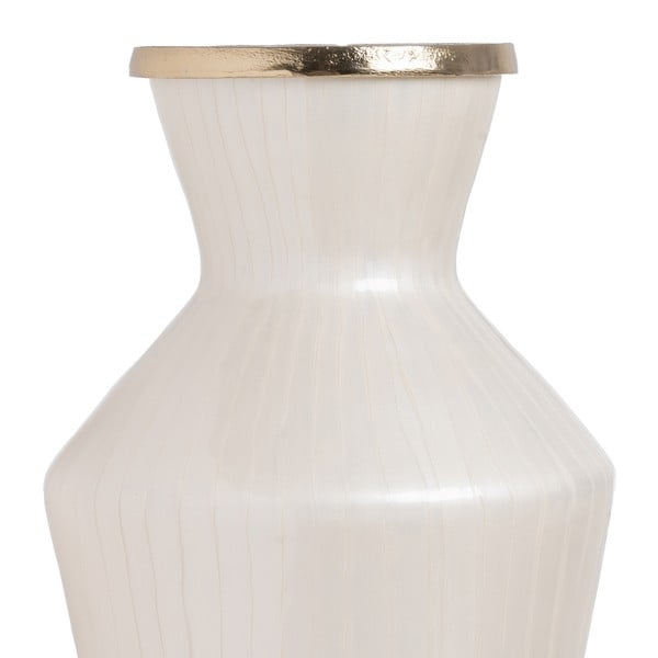 Bijela staklena visoka vaza (visina 57 cm) Linea – Ixia-image-3