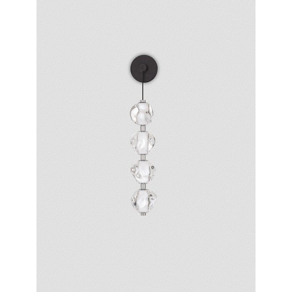 Mat crna metalna LED zidna lampa Ifos – Nova Luce-image-4
