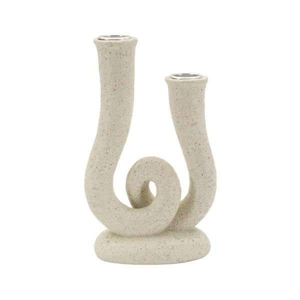 Svijećnjak od polyresina Stons – Mauro Ferretti