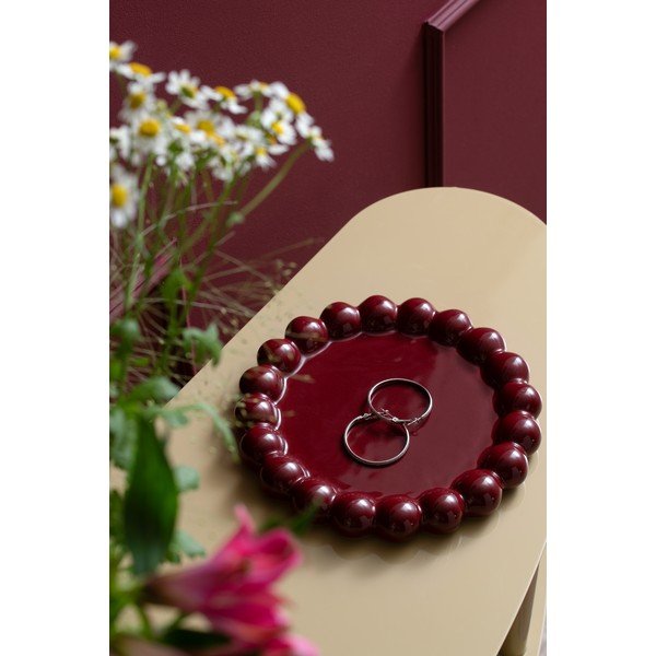 Keramički ukrasni pladanj ø 20 cm Cadiz Dotty – PT LIVING-image-1