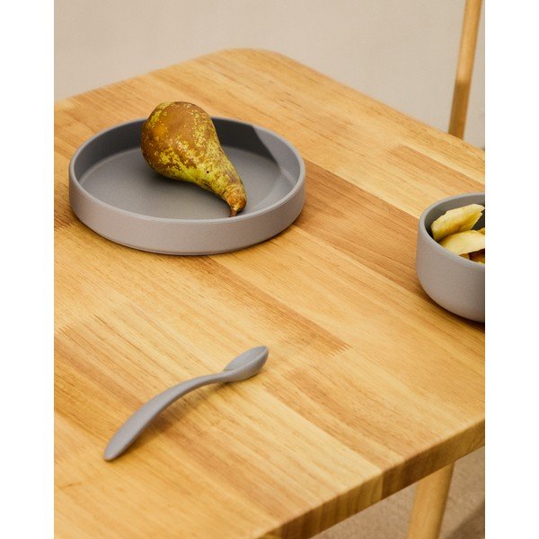 Silikonski dječji set posuđa 2 kom Lili – Kave Home-image-3