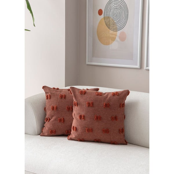 Ukrasne jastučnice u setu 2 kom 43x43 cm Tuffet – Mioli Decor-image-1