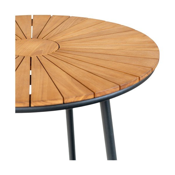 Okrugao vrtni stol od masivne tikovine ø 130 cm Cleveland – House Nordic-image-4