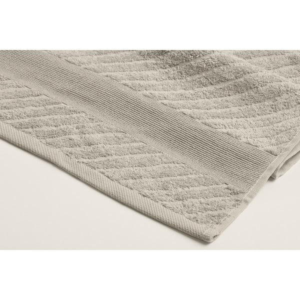 Svijetlo bež pamučni ručnici i ručnici za kupanje u setu od 2 kom - Foutastic-image-2