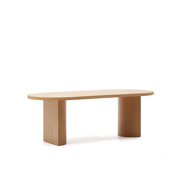 Blagovaonski stol u dekoru hrasta 100x200 cm Nealy – Kave Home-image-4