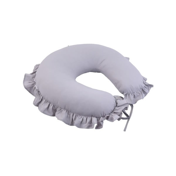 Sivi jastuk za dojenje – Mila Home-image-1