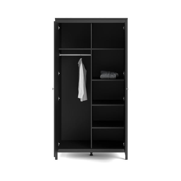 Crni ormar 102x199 cm Madrid – Tvilum-image-4