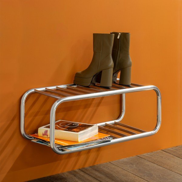 Metalni viseći ormarić za cipele u srebrnoj boji 72x28x35 cm Retro – Spinder Design-image-4