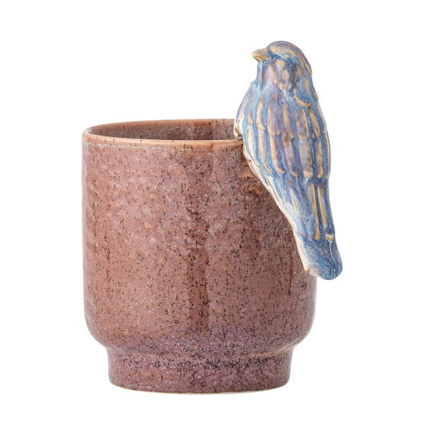 Ručno oslikana ukrasna tegla za cvijeće od kamenine ø 11 cm Larky – Bloomingville