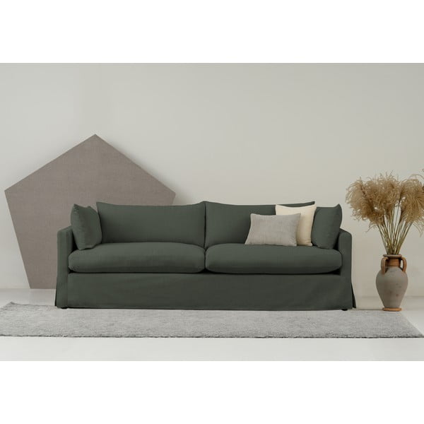 Tamno zelena sofa 244 cm Horn – Scandic-image-1