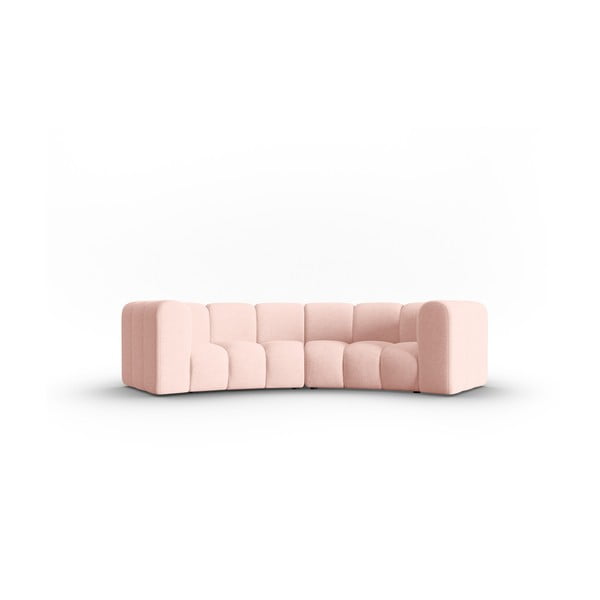 Ružičasta sofa 322 cm Lupine – Micadoni Home