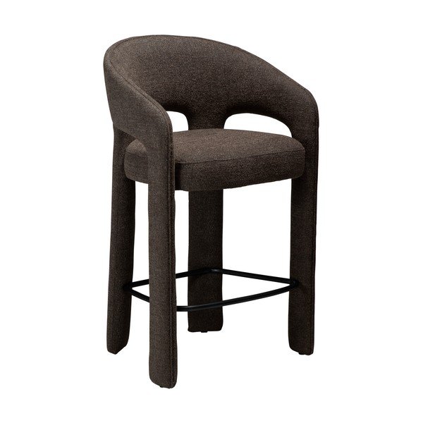 Smeđa barska stolica (visine sjedala 67 cm) Splendor – DAN-FORM Denmark