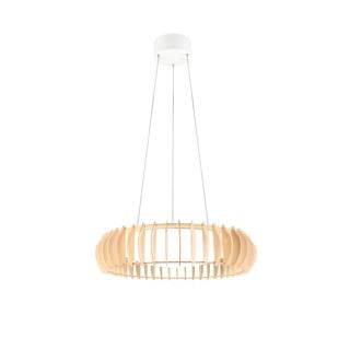 Bijela/u prirodnoj boji LED viseća svjetiljka ø 60 cm Monte – Trio