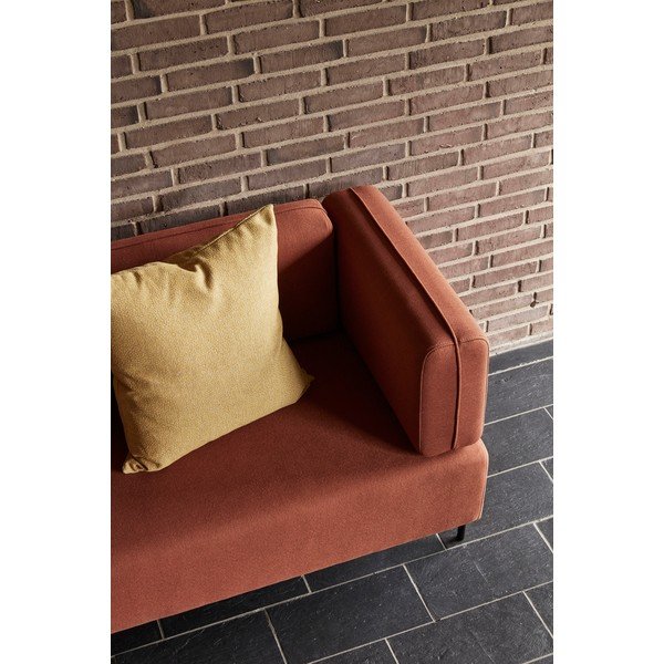 Narančasta sofa s metalnom konstrukcijom Hübsch Block-image-2