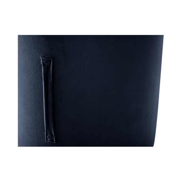 Tamnoplavi tabure Mazzini Sofas Fiore, ⌀ 40 cm-image-3