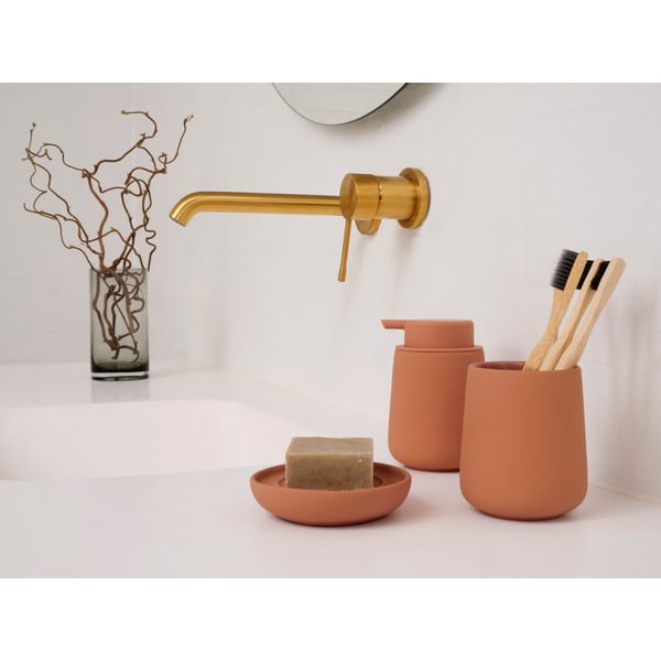 Narančasti dozator sapuna od kamenine 250 ml Nova One – Zone-image-4