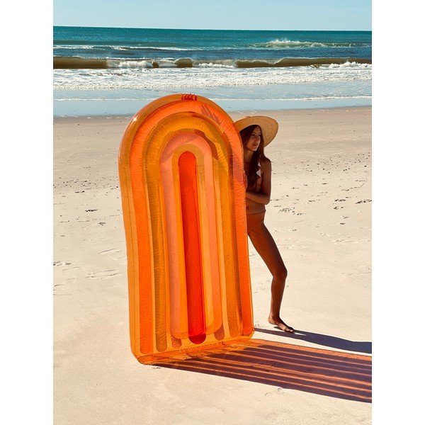 Ležaljka na napuhavanje Sunnylife Luxe Rainbow-image-1