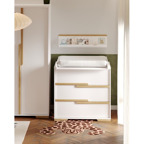 Bijela zidna polica Pinio Snap-image-4