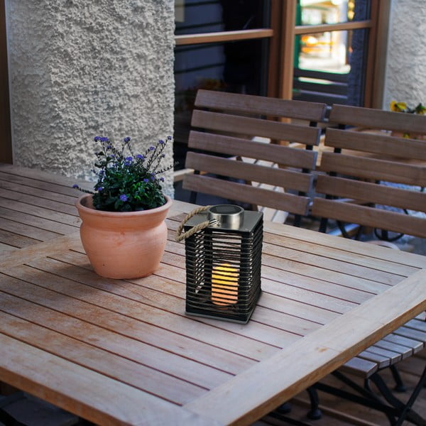 LED vanjska svjetiljka sa solarnim panel (visina 28 cm) Santana – Trio-image-2