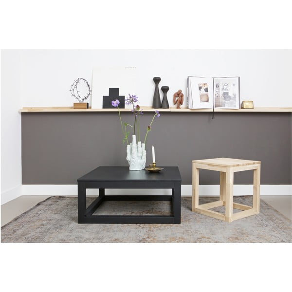 Polica za fotografije od punog hrasta u prirodnoj boji 120 cm Studio – WOOOD-image-4