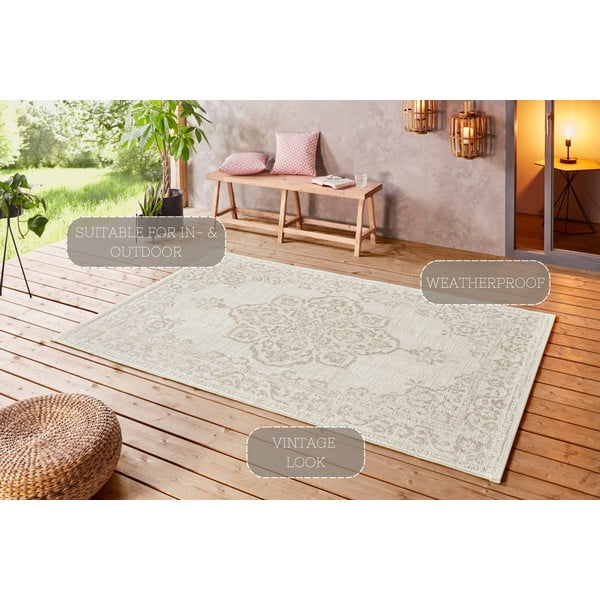 Bež vanjski tepih NORTHRUGS Tilos, 160 x 230 cm-image-4