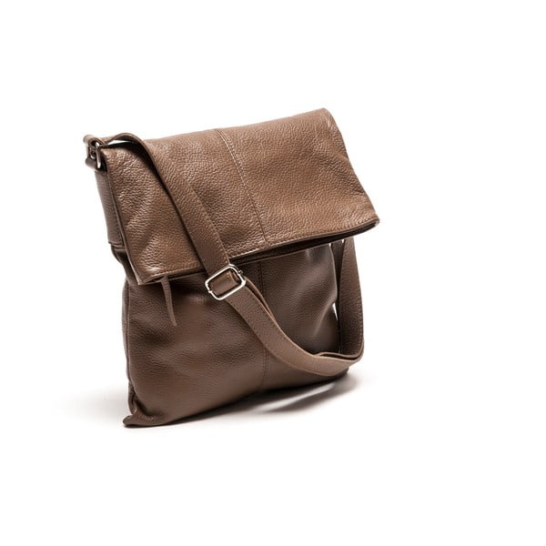 Kožna torbica Luisa Vanini 1031 Fango-image-3