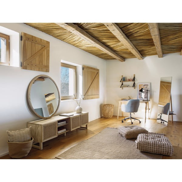 Svijetlo siva uredska stolica Kave Home Madina-image-2