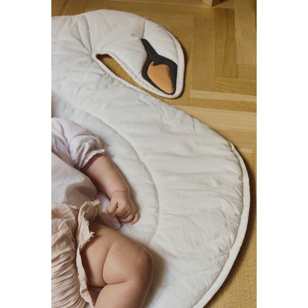 Krem dječja podloga za igru 100x110 cm Swan – Lorena Canals-image-3