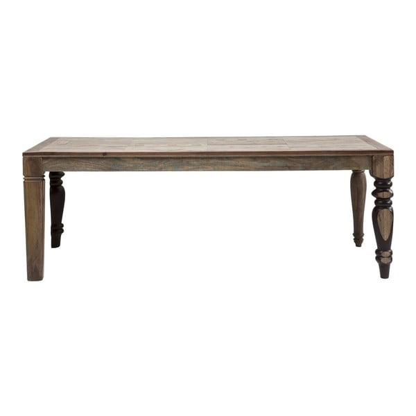 Drveni stol za blagovanje Kare Design Range, 220 x 100 cm