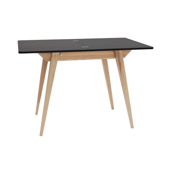 Blagovaonski stol na razvlačenje s crnom pločom 65x90 cm Envelope - Ragaba-image-3