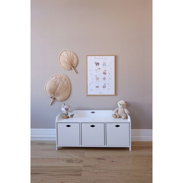 Bijela dječja komoda 99,5x32x48 cm Luca – Cam Cam Copenhagen-image-1