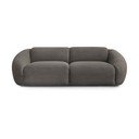 Smeđe-siva sofa od samta 250 cm Tina – Bobochic Paris