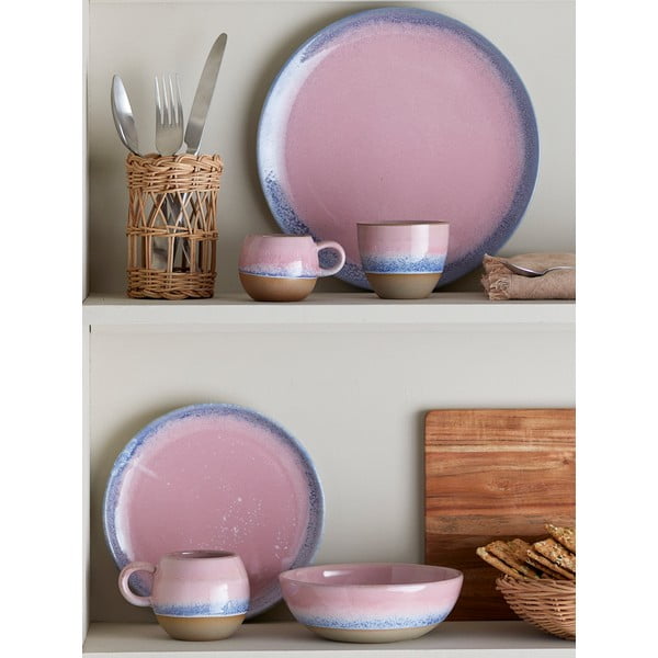 Svijetlo ružičasti tanjur od kamenine ø 26,5 cm Paula – Bloomingville-image-1