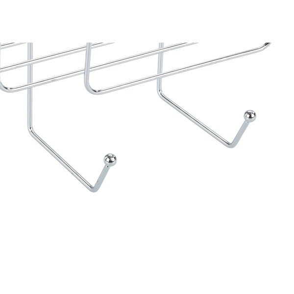 Željezna viseća kupaonska polica u sjajno srebrnoj boji Martos – Allstar-image-4