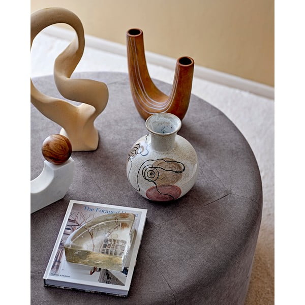 Bijela keramička vaza Bloomingville Irini, visina 22,5 cm-image-1