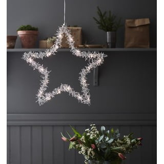 Božićni viseći svjetleći ukras Markslöjd Tangle Star, visina 45 cm