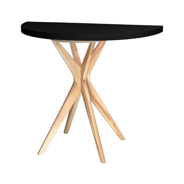 Okrugli proširiv blagovaonski stol 65x90 cm Jubi – Ragaba