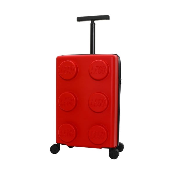 Crveni dječji putni kofer LEGO® Signature