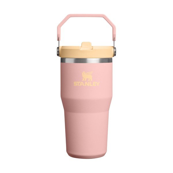 Termosica od nehrđajućeg čelika boja breskve 600 ml IceFlow™ Flip Straw 2.0 Tumbler Peach Rose – Stanley