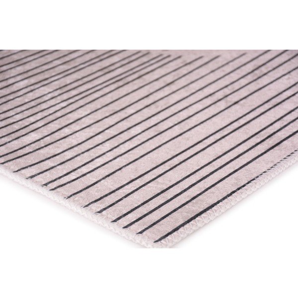 Krem perivi tepih 160x230 cm – Vitaus-image-2