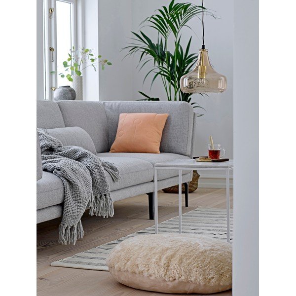 Smeđa viseća svjetiljka sa staklenim sjenilom ø 25,5 cm Yuser – Bloomingville-image-1