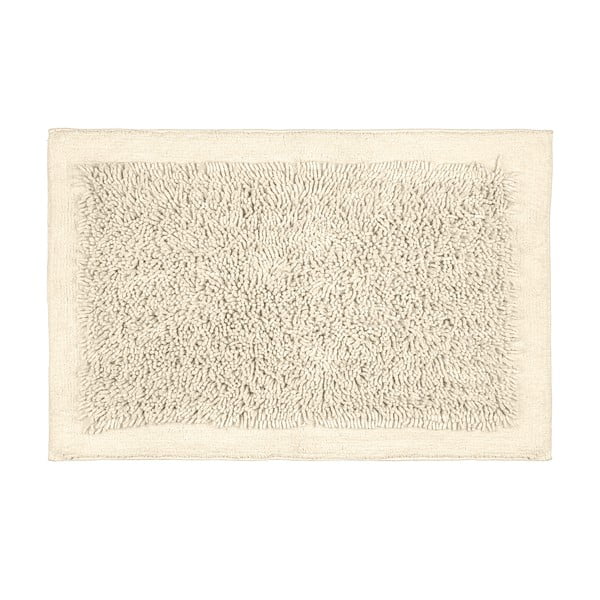 Krem tekstilna kupaonska prostirka 60x90 cm Sidyma - Wenko