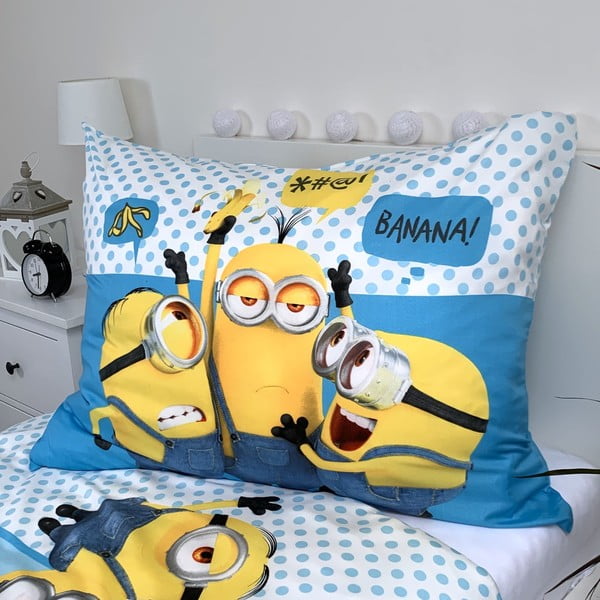 Dječja posteljina za krevet za jednu osobu od mikrovlakana 140x200 cm Minions 2 – Jerry Fabrics-image-3