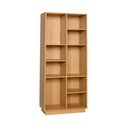 Biblioteka u dekoru hrasta u prirodnoj boji 80x180x30 cm Disco – Hübsch