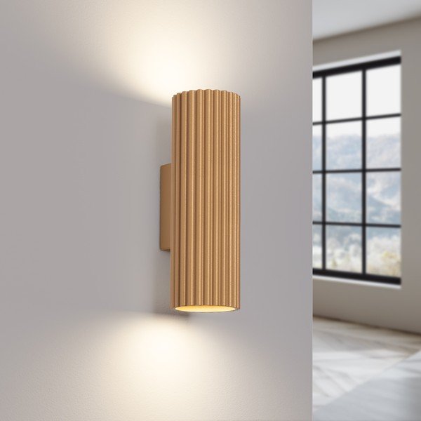 Zidna lampa u zlatnoj boji Gleam – Sollux-image-1