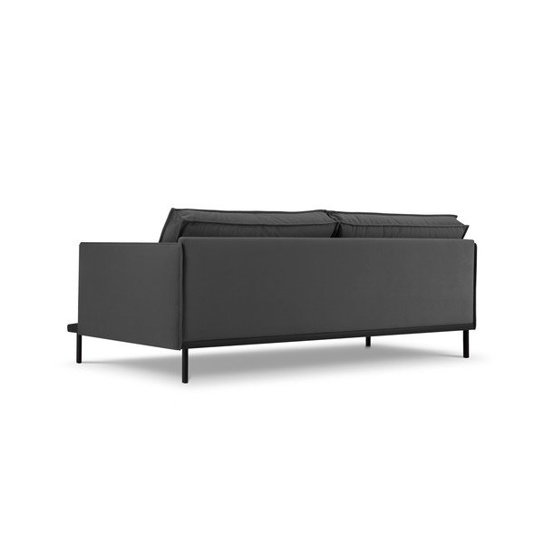 Tamno siva sofa s baršunastom površinom Interieurs 86 Auguste-image-4