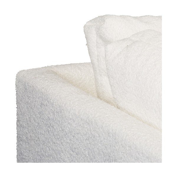 Bijela kutna garnitura od bouclé tkanine (s lijevim kutom) Ariella – Ropez-image-1